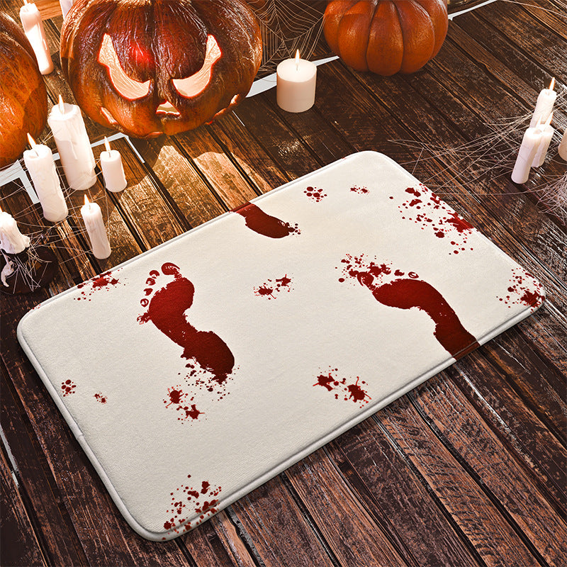 Halloween-Themed Decorative Bath Mat