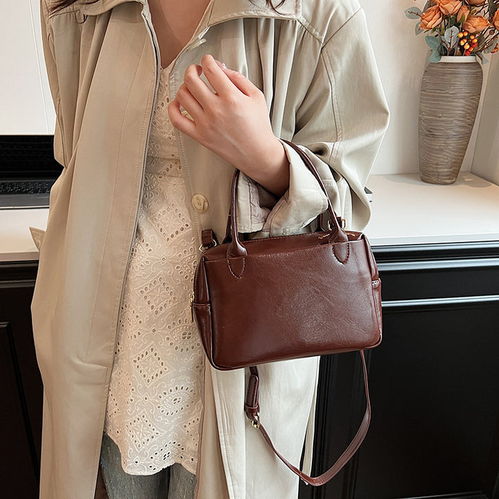 Luxurious Structured Leather Handbag Stornfield