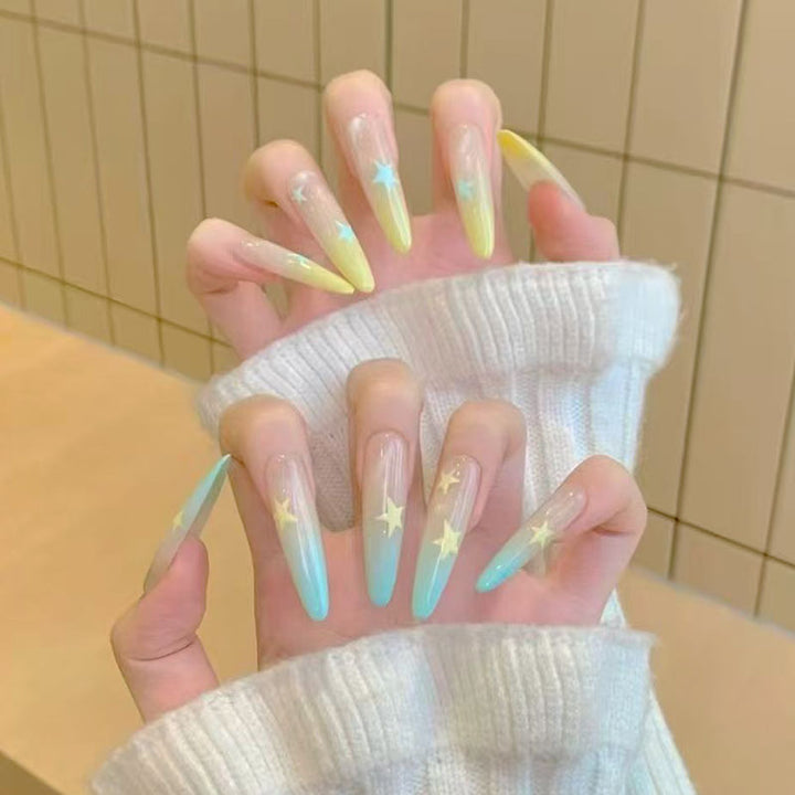 Artistic Long Stiletto Nail Enhancements Stornfield