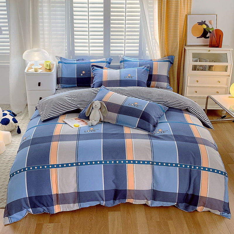 Whimsical Floral Pattern Bedding Set
