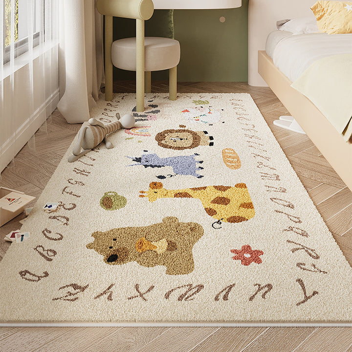 Whimsical Cartoon-Themed Area Rug