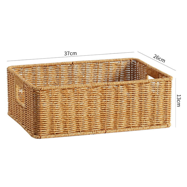 Rectangular Handwoven Storage Organizer Stornfield