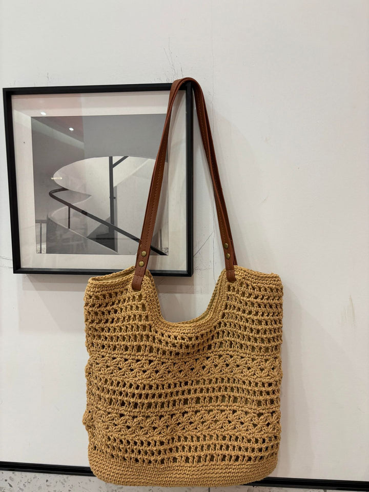 Handcrafted coarse mesh tote bag Stornfield