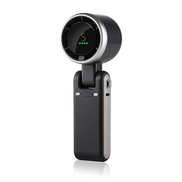 Ladies portable mini solar fan with intelligent temperature control Stornfield
