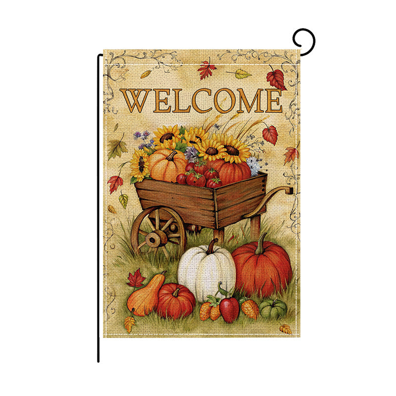 Decorative Double-Sided Garden Flag