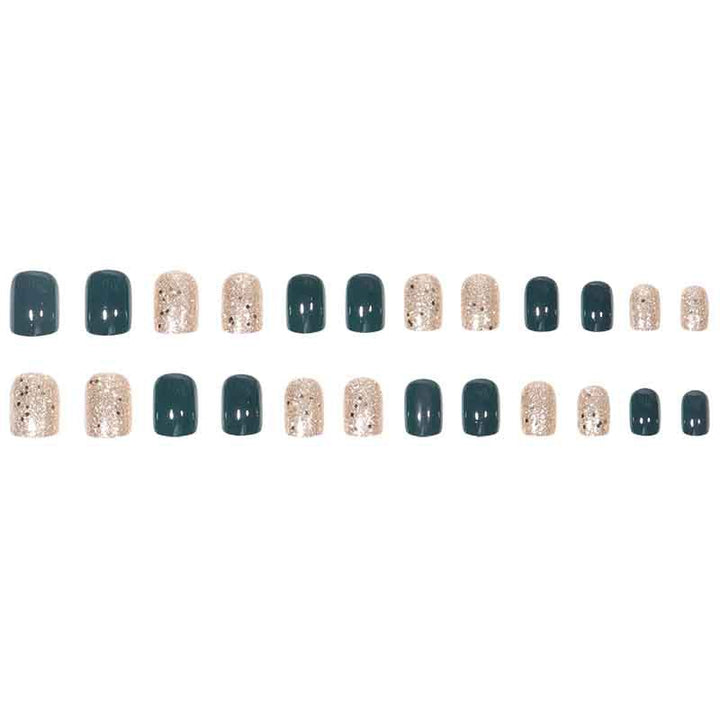 Glittering Press-On Nail Set Stornfield