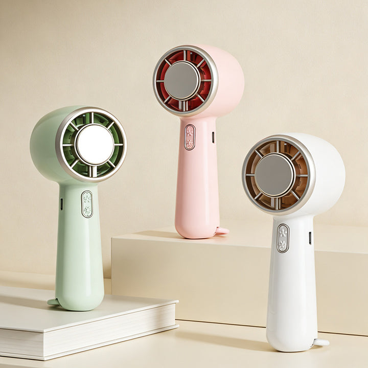 Women's Portable Handheld Fan with Ergonomic Design and Flexible Tilt Adjustment Stornfield