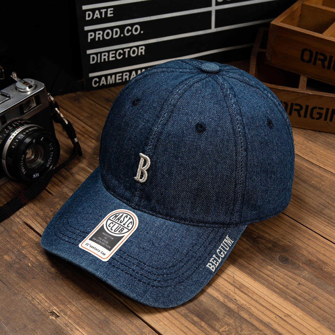 Men's Denim Embroidered Baseball Cap Stornfield