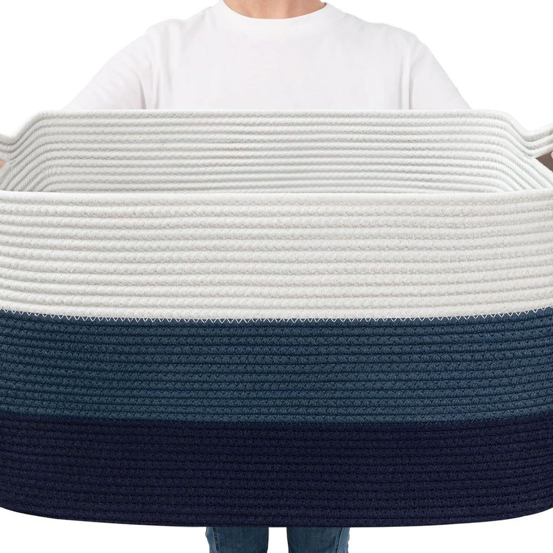 Women Versatile Storage Basket with Sturdy Handles Stornfield