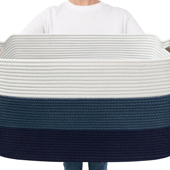 Women Versatile Storage Basket with Sturdy Handles Stornfield
