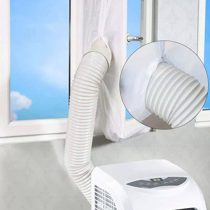Unisex one size adjustable universal foldable window air sealing set for tilt and turn windows Stornfield
