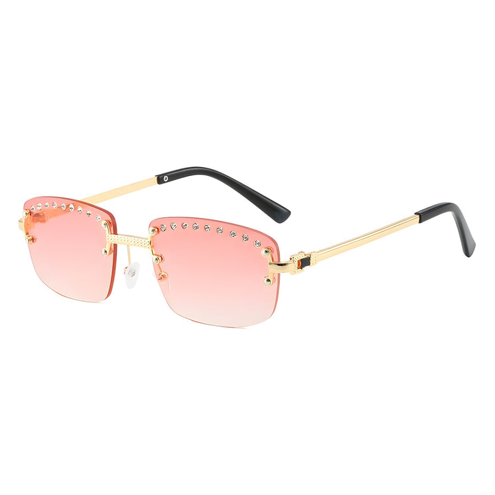 Ladies elegant sunglasses with sparkling crystal accents Stornfield