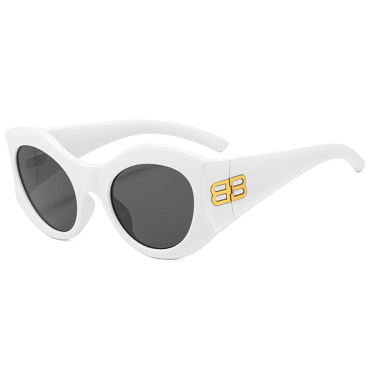 Women's Designer Cat-Eye Sunglasses with Elegant Profile and UV Protection Stornfield