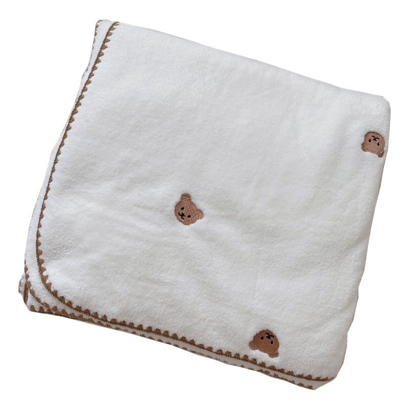 Unisex cuddly blanket with sweet bear motifs Stornfield