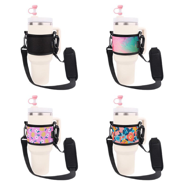 Unisex Portable Cup Holder with Shoulder Strap Stornfield