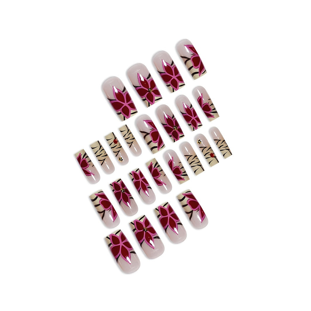 Creative Floral Nail Enhancements Stornfield
