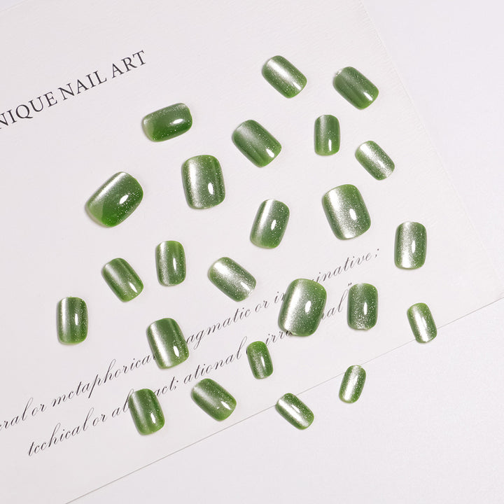 Glittering Matte Finish Press-On Nail Set Stornfield