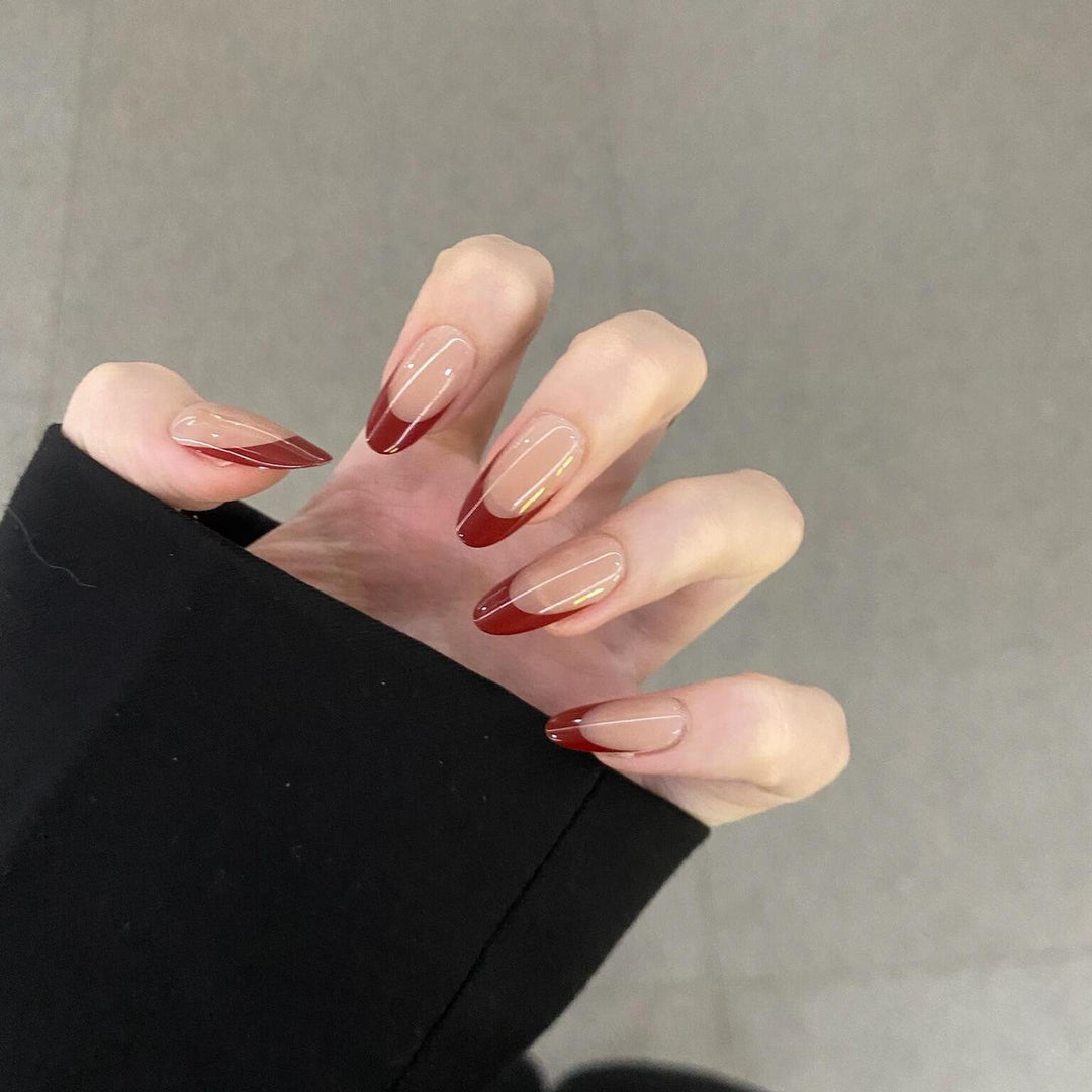 Elegant artificial nails with modern gradient effects Stornfield