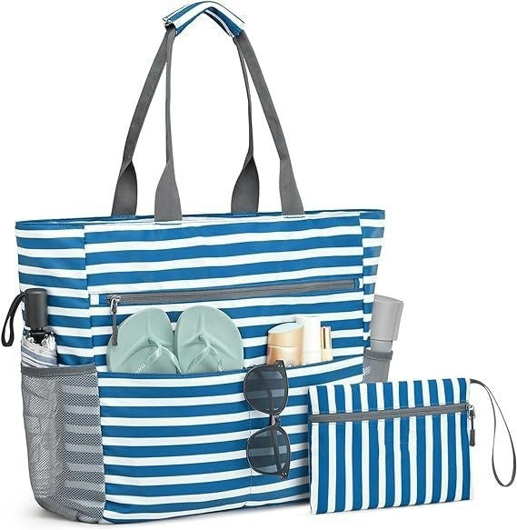 Beach bag with multifunctional compartments Stornfield