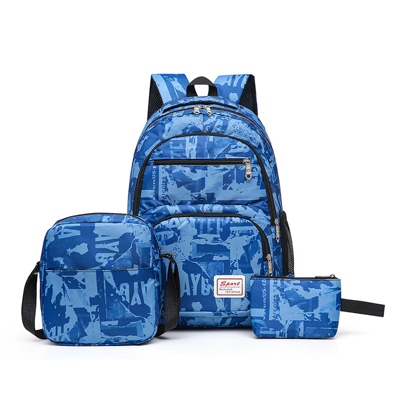 Sporty backpack with practical accessories Stornfield