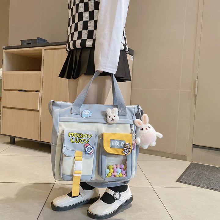 Whimsical Multi-Compartment Messenger Bag Stornfield