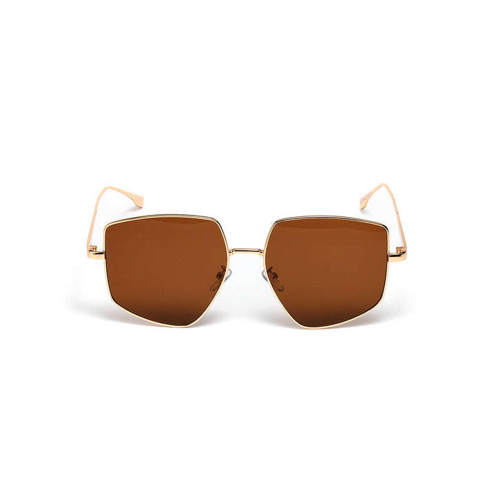 Women's square sunglasses with elegant metal frame Stornfield