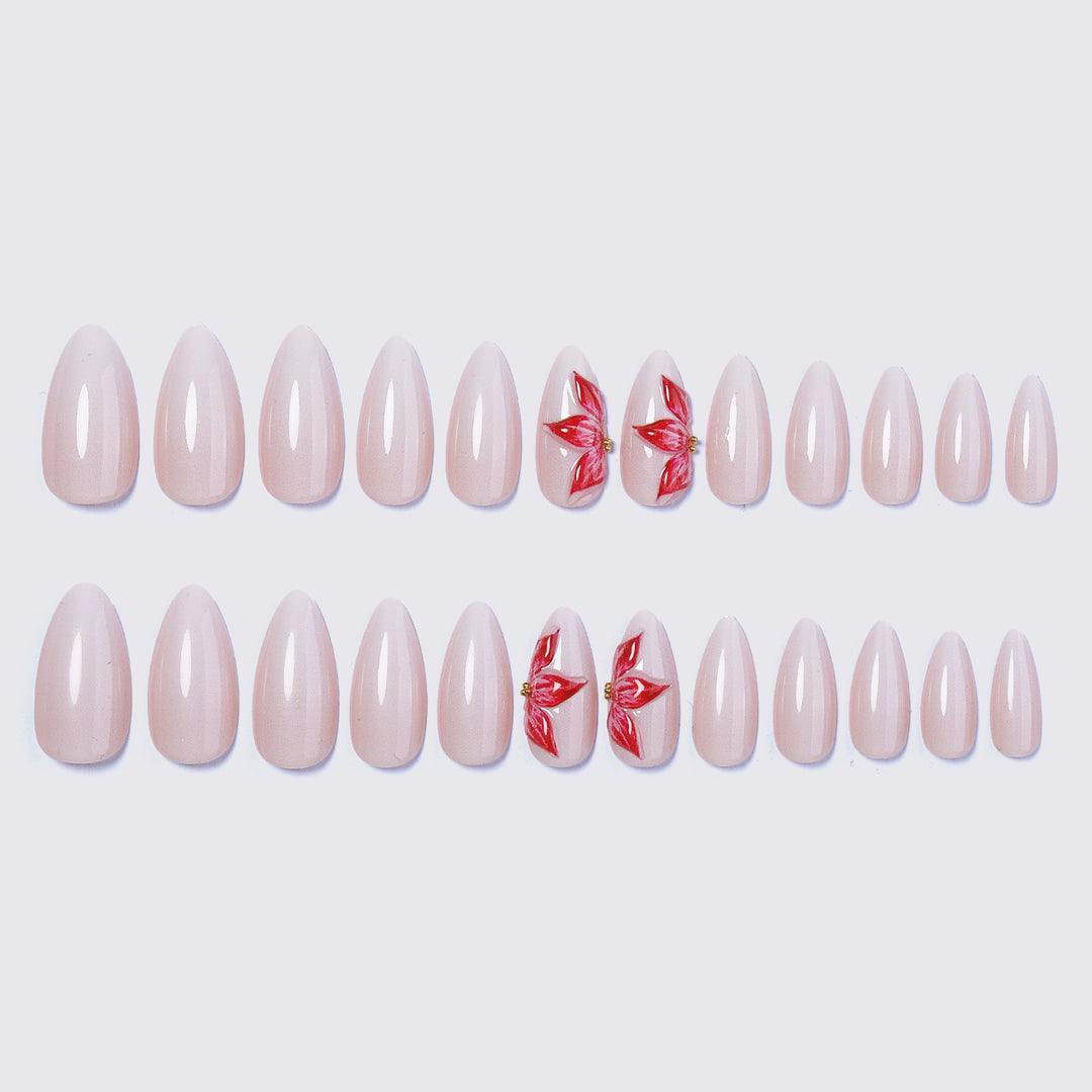 Artistic Floral Nail Decorations Stornfield