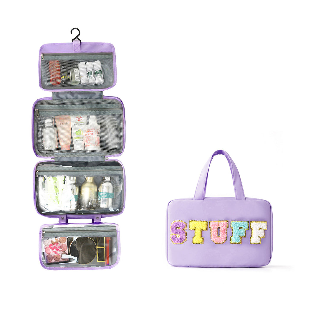 Multifunctional Cosmetic Organizer Bag with Hanging Design Stornfield