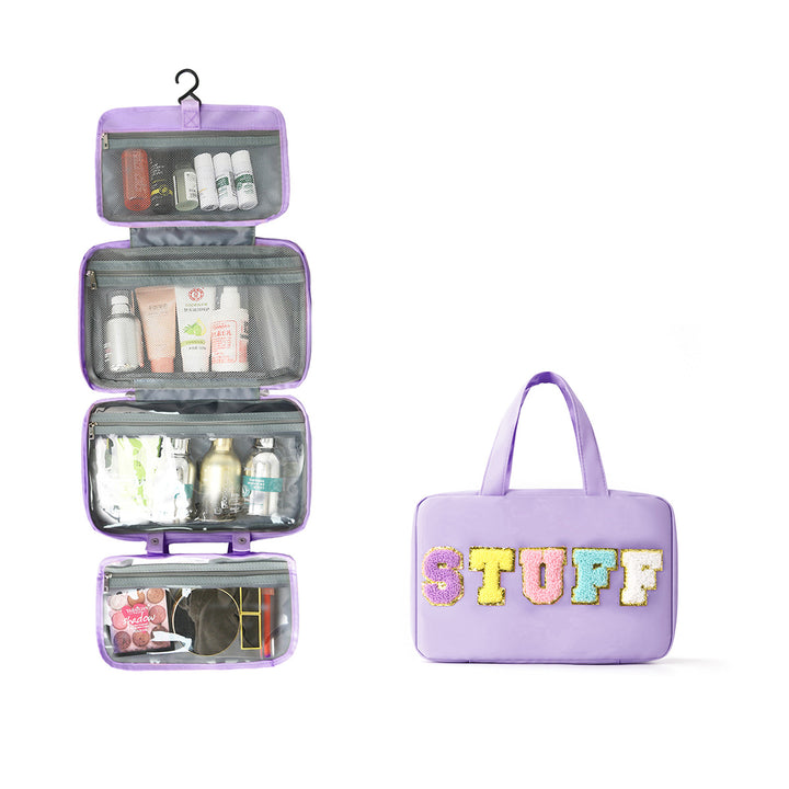 Multifunctional Cosmetic Organizer Bag with Hanging Design Stornfield