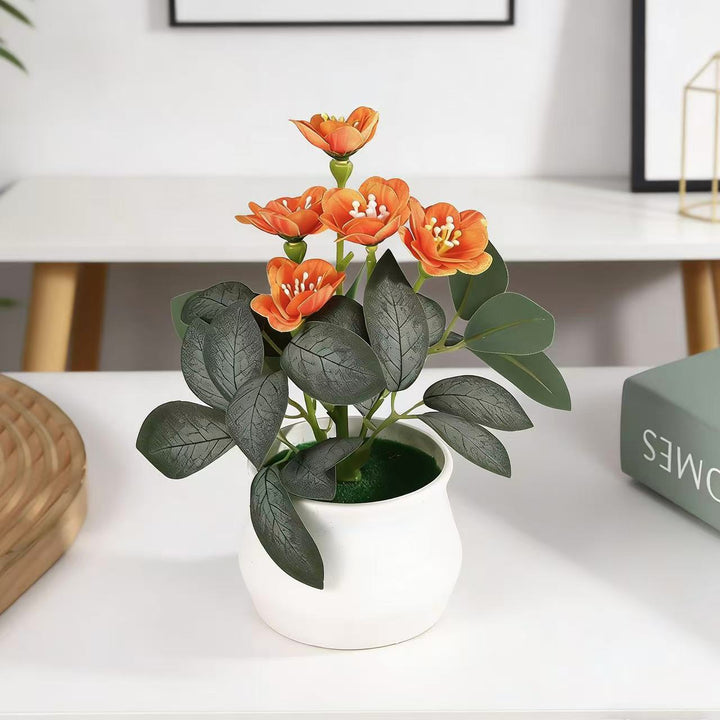 Faux Flower Arrangement for Home Decor Display