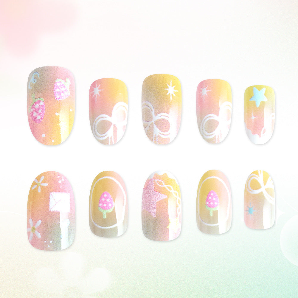 Creative French Tip Nail Art Stornfield