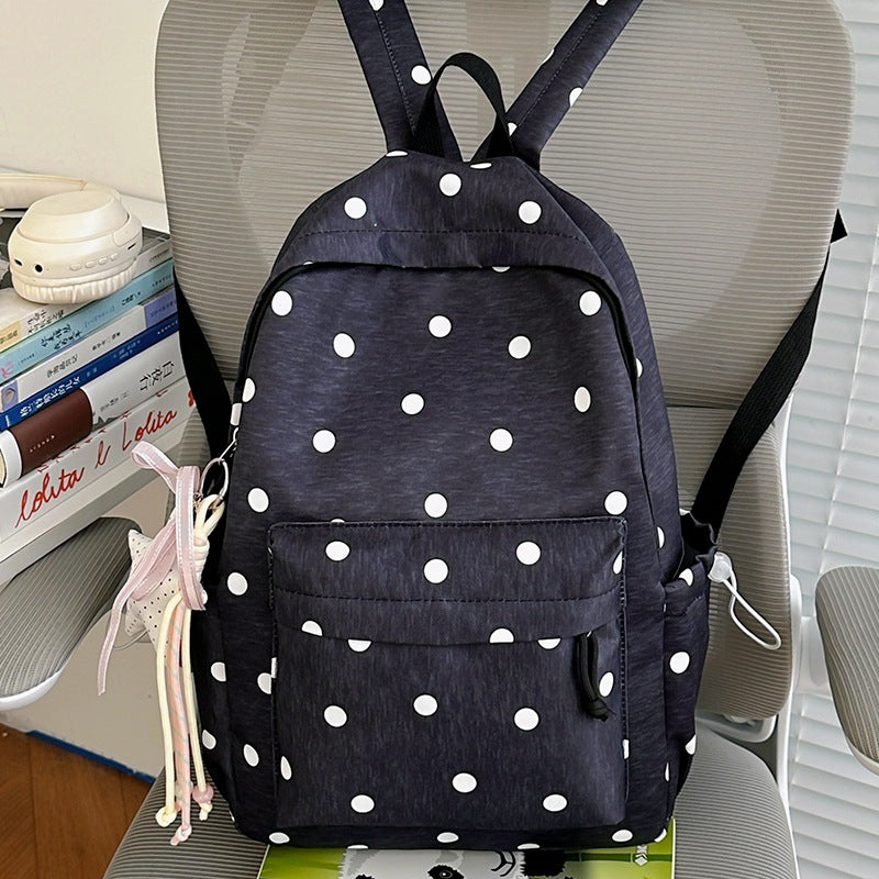 Polka Dot Patterned Backpack Stornfield 1791205640