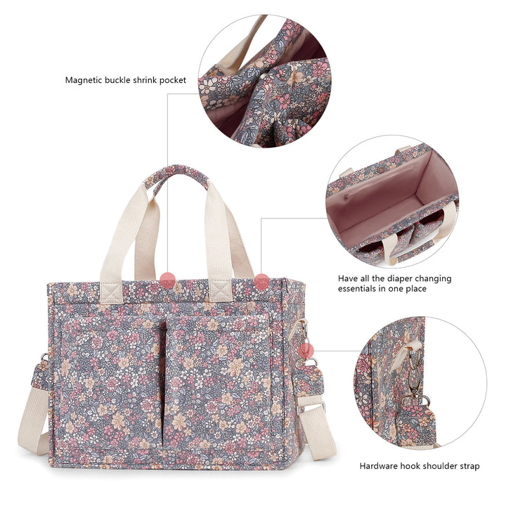 Flower pattern handbag Stornfield