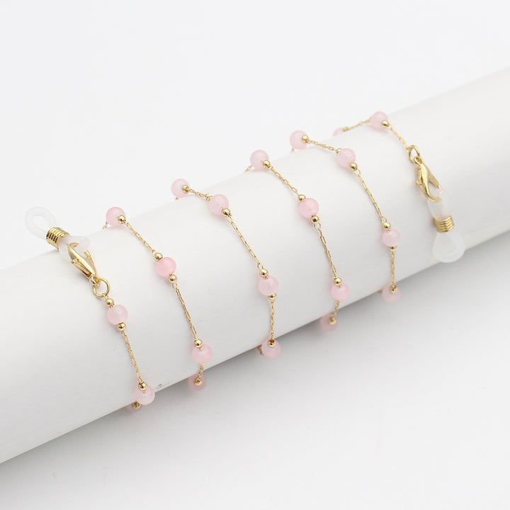 Elegant Beaded Eyewear Retainer Chain Stornfield