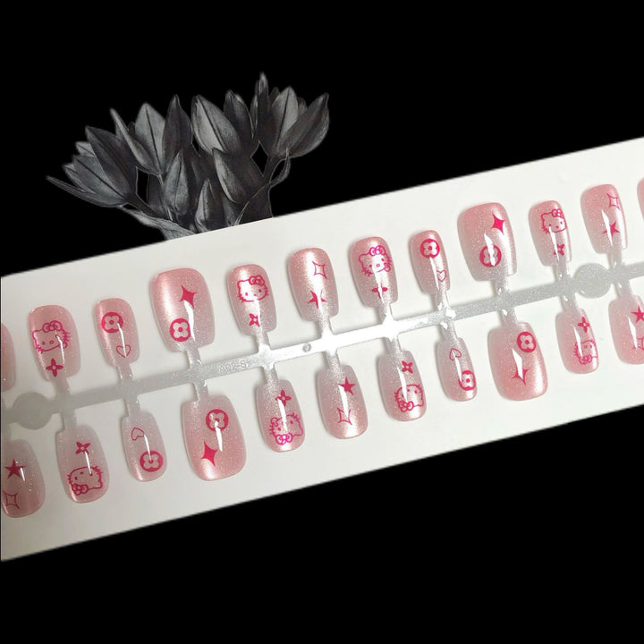 Elegant Ombre Art Press-On Nails