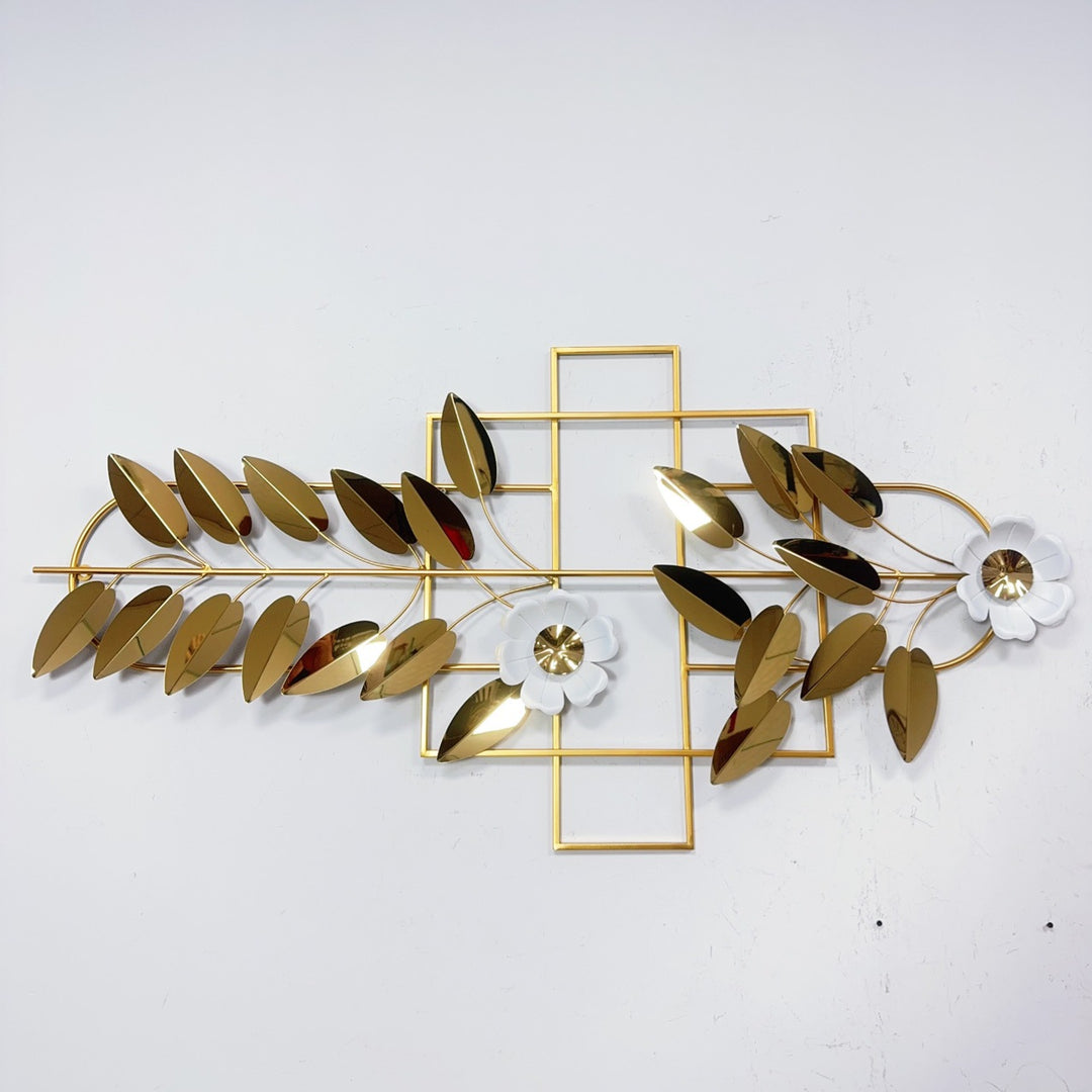 Elegant Botanical Wall Art Sculpture Stornfield