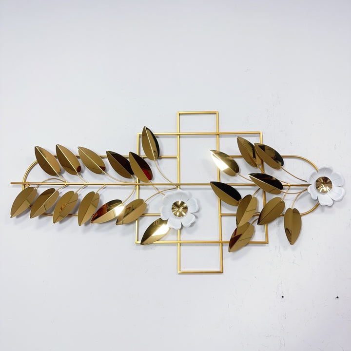 Elegant Botanical Wall Art Sculpture Stornfield