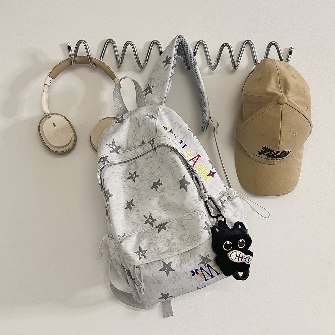 Star-Embellished Everyday Backpack Stornfield