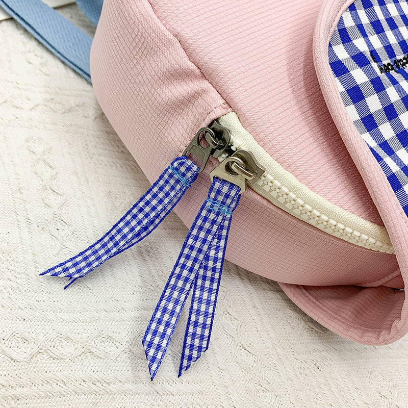 Cute Gingham Pattern Insulated Lunch Bag Stornfield