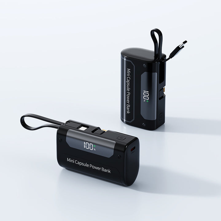 Compact Mini Power Bank with Digital LED Display Stornfield