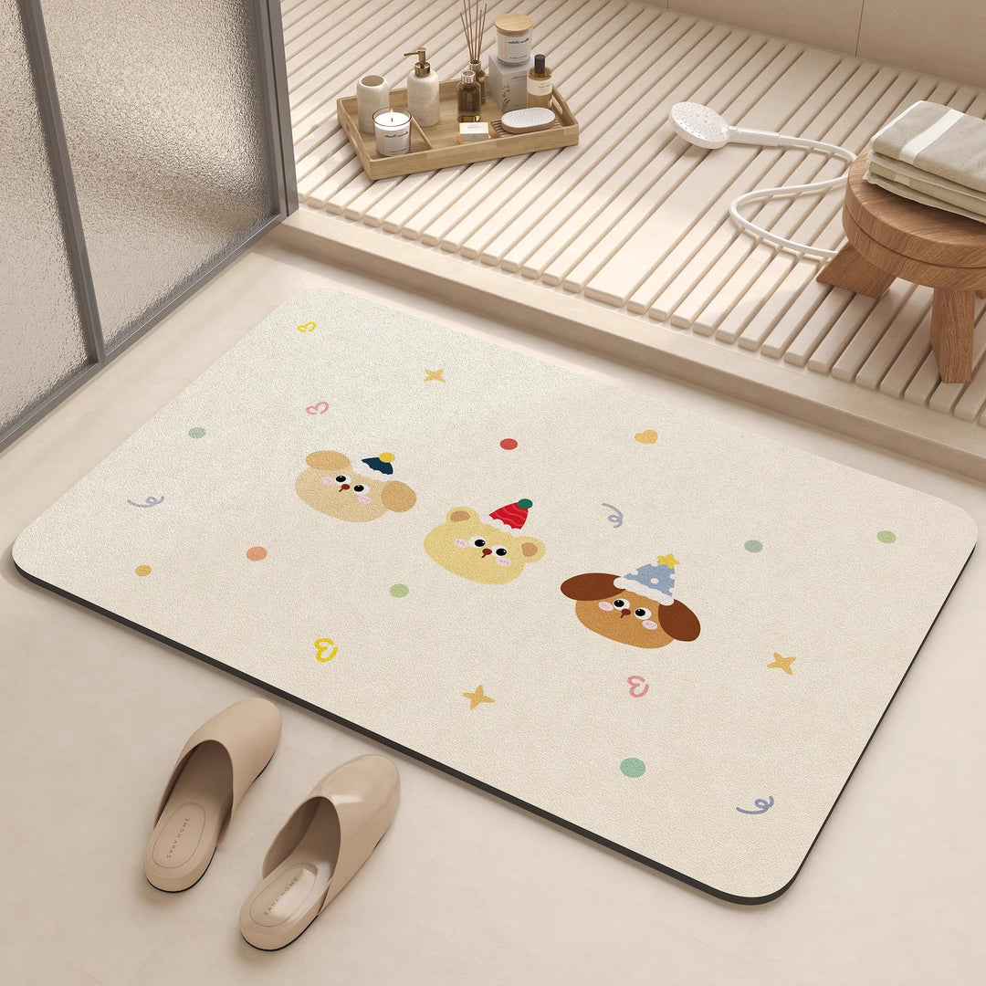 Cute Animal-Themed Bathroom Mat Stornfield