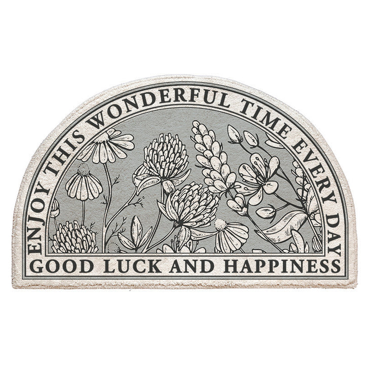 Floral Emblazoned Area Mat Stornfield