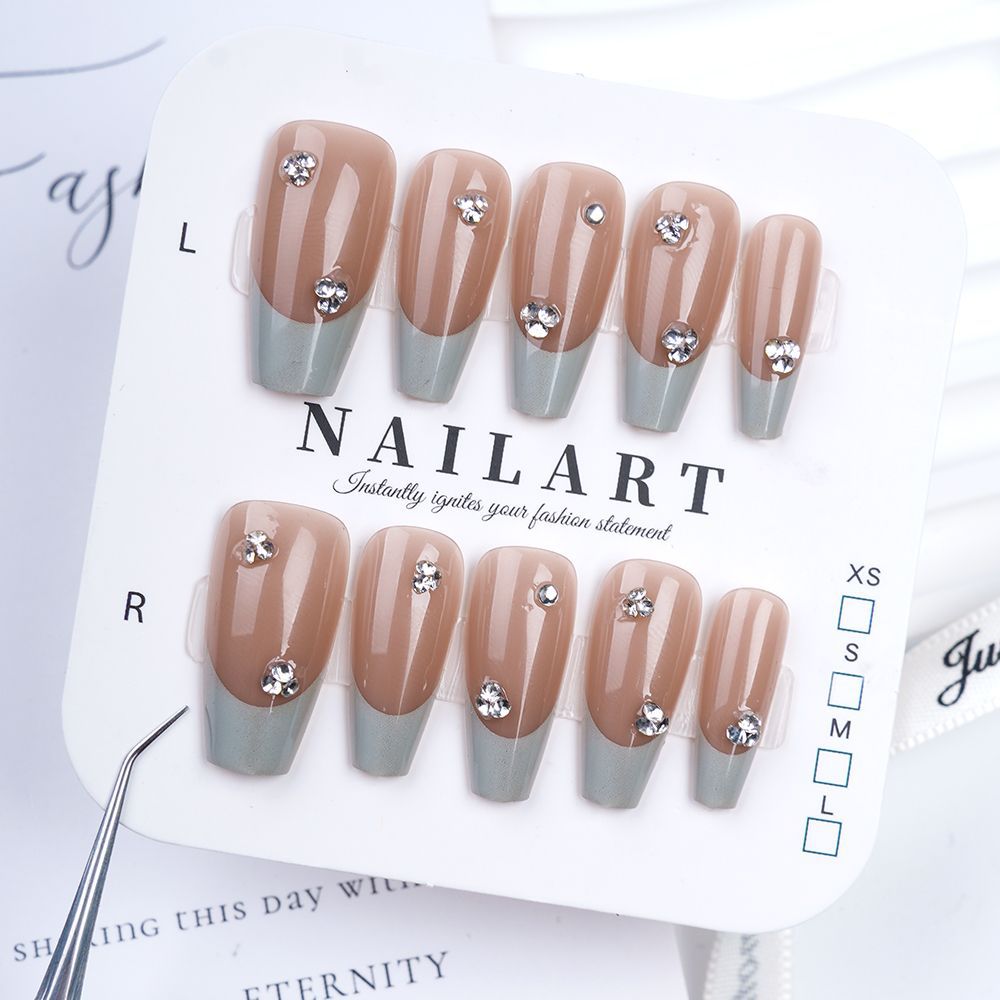 Artistic 3D Butterfly Press-On Nail Set Stornfield