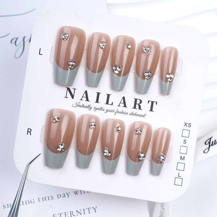 Artistic 3D Butterfly Press-On Nail Set Stornfield