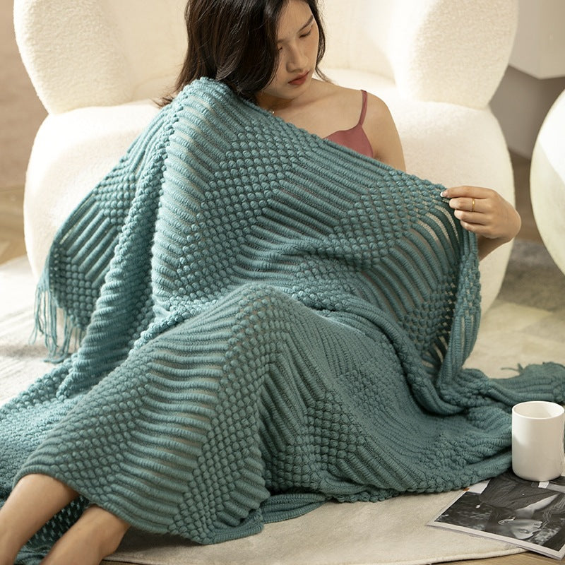 Cozy Knit Blanket