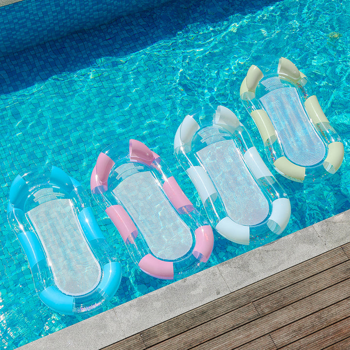 Women Inflatable Relax Lounge with Mesh Surface Stornfield