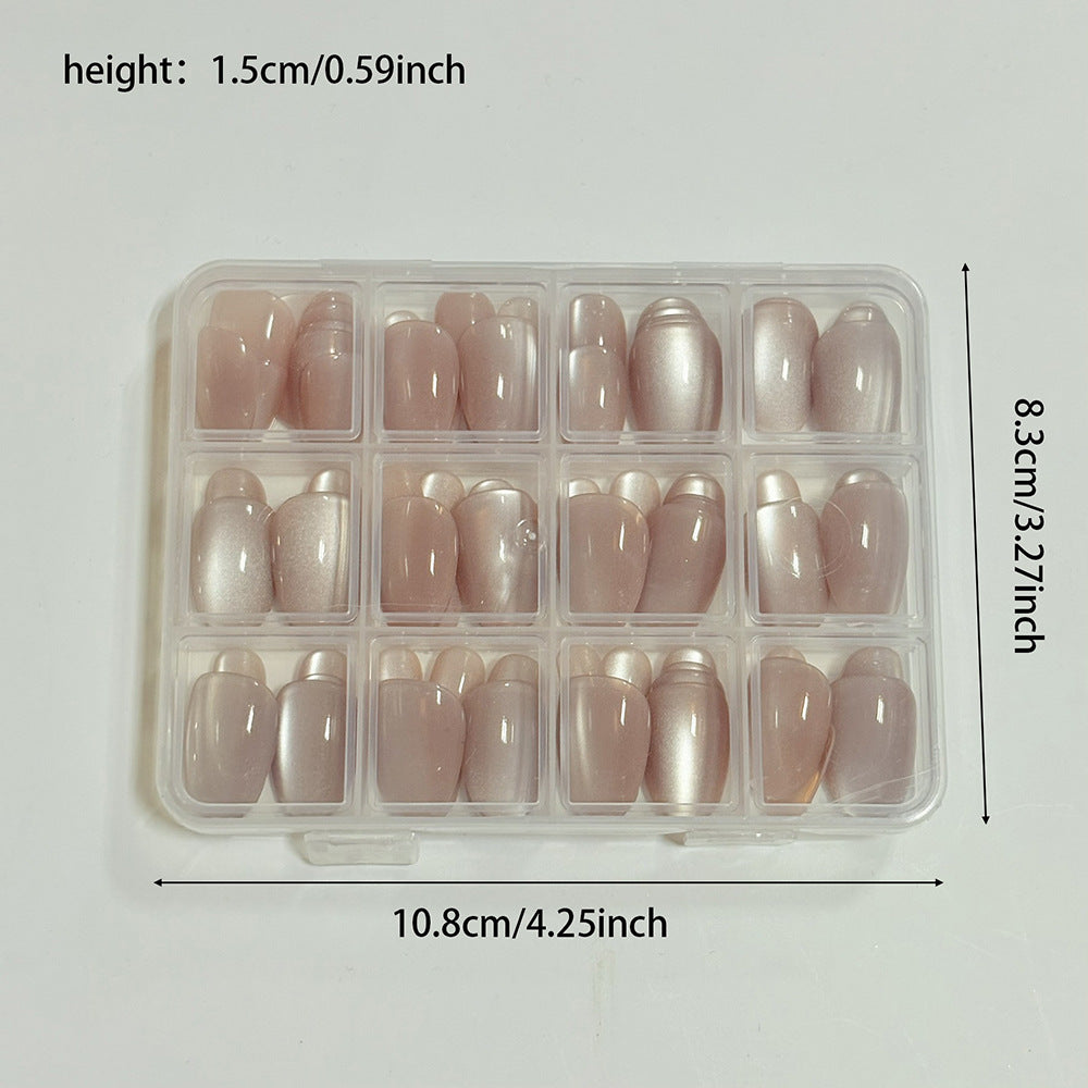 Glossy Press-On Nail Tips Collection Stornfield