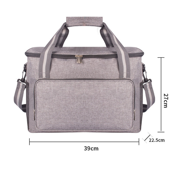 Women's cooler bag with insulated interior and practical side pockets Stornfield