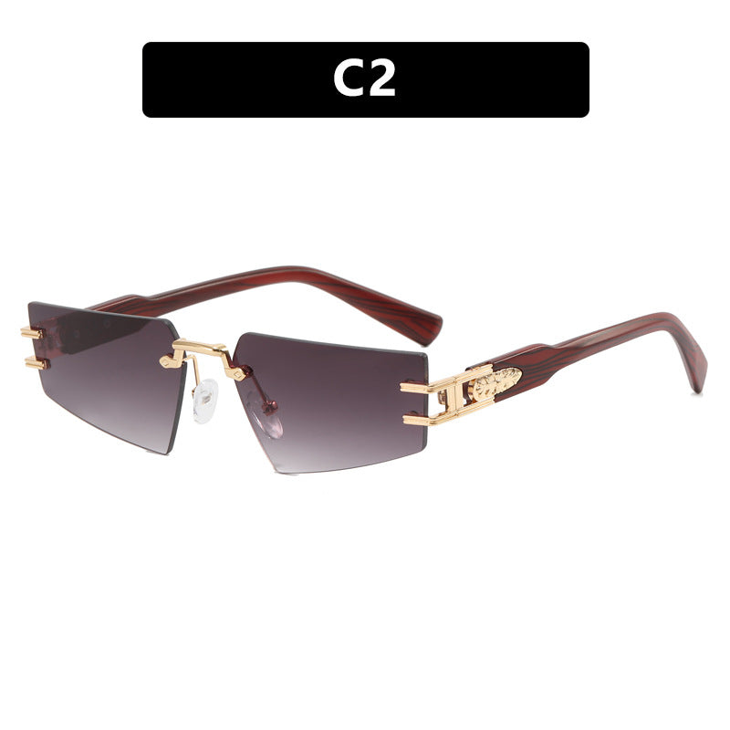 Women's fashionable sunglasses with elegant square frame construction and luxurious details Stornfield