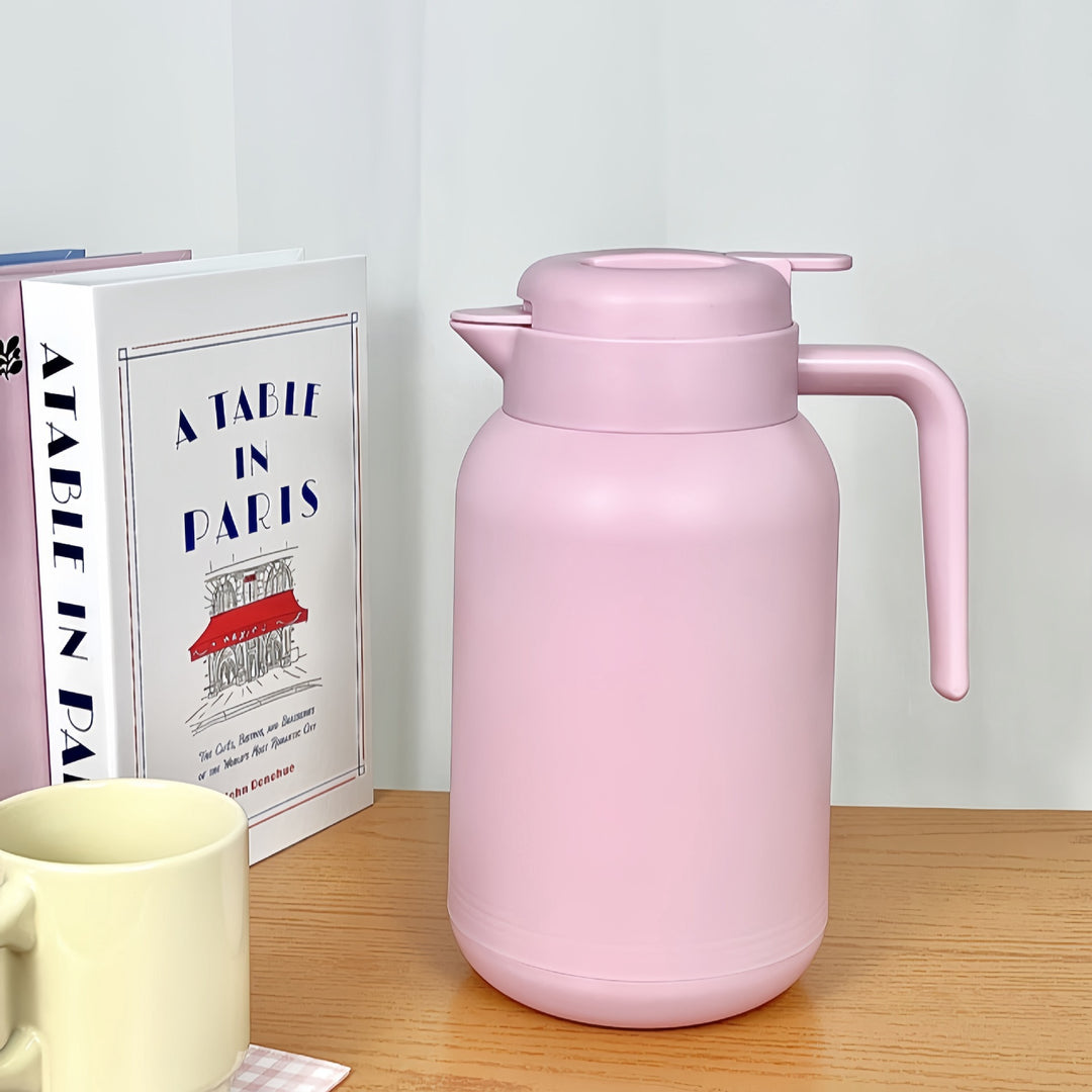 Women's insulated thermos with innovative leak protection and ergonomic handle Stornfield